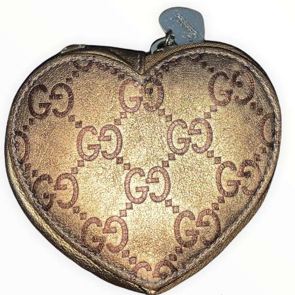 Gucci Guccissima heart coin purse - Picture 4 of 6